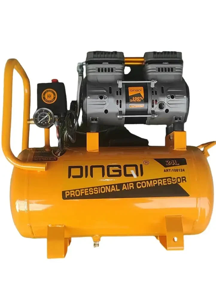 🔧 Compresseur d’air Silencieux DINGQI – Puissance, Silence et Mobilité.