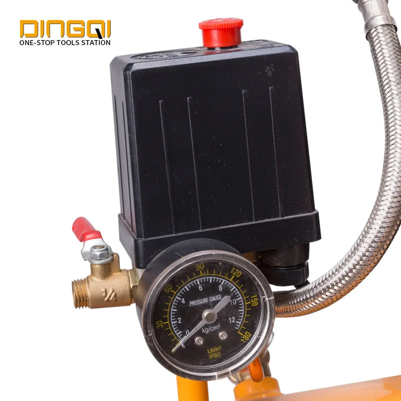 🔧 Compresseur d’air Silencieux DINGQI – Puissance, Silence et Mobilité. 9L