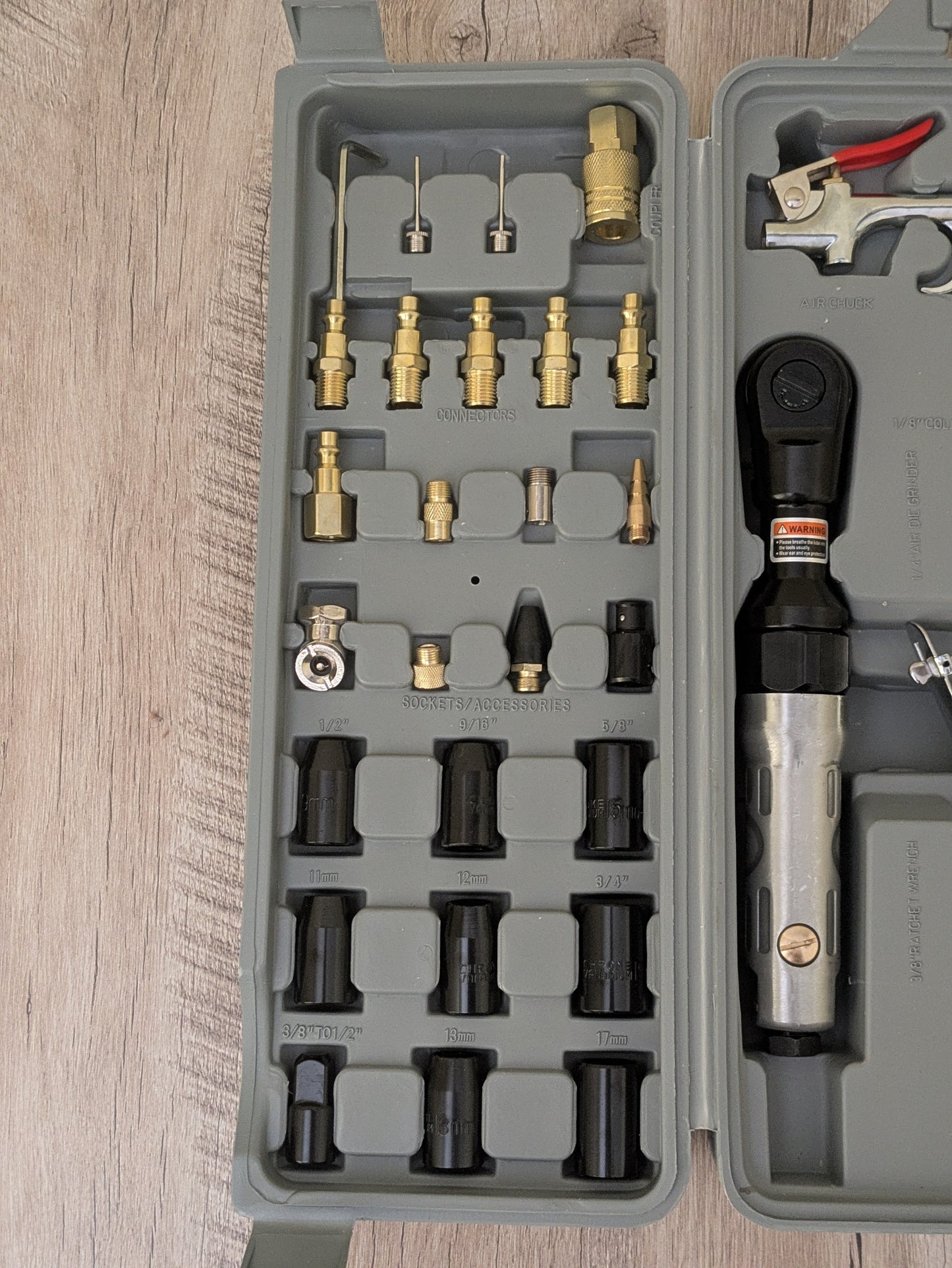 Kit d’Outils Pneumatiques 70 Pièces