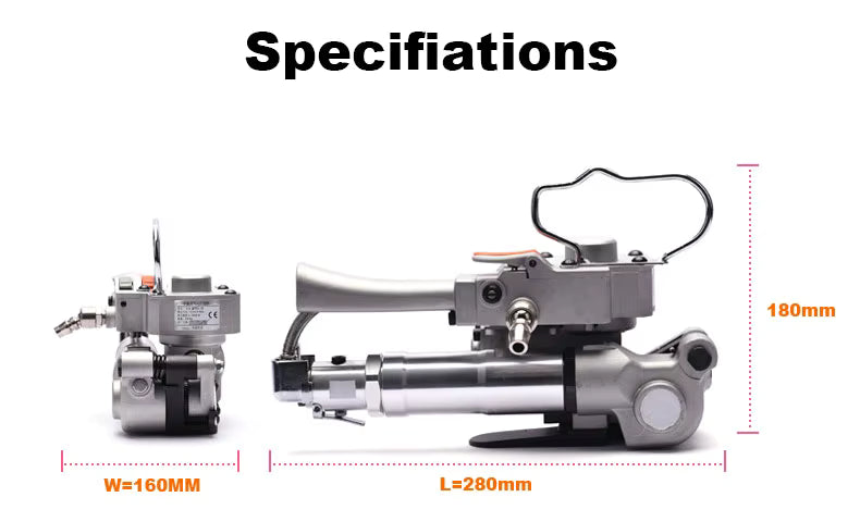 Cercleuse portative pneumatique
