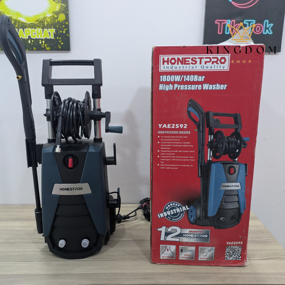 Nettoyeur haute pression 1800W 140Bar HONESTPRO